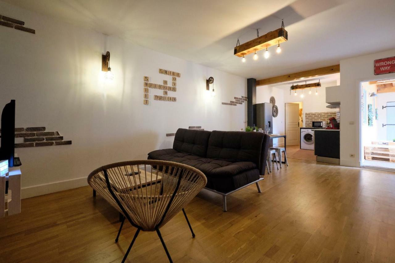 Melina - Appartement Dans Les Remparts De La Bastide Avec Parking Et Terrasse Carcassone Kültér fotó
