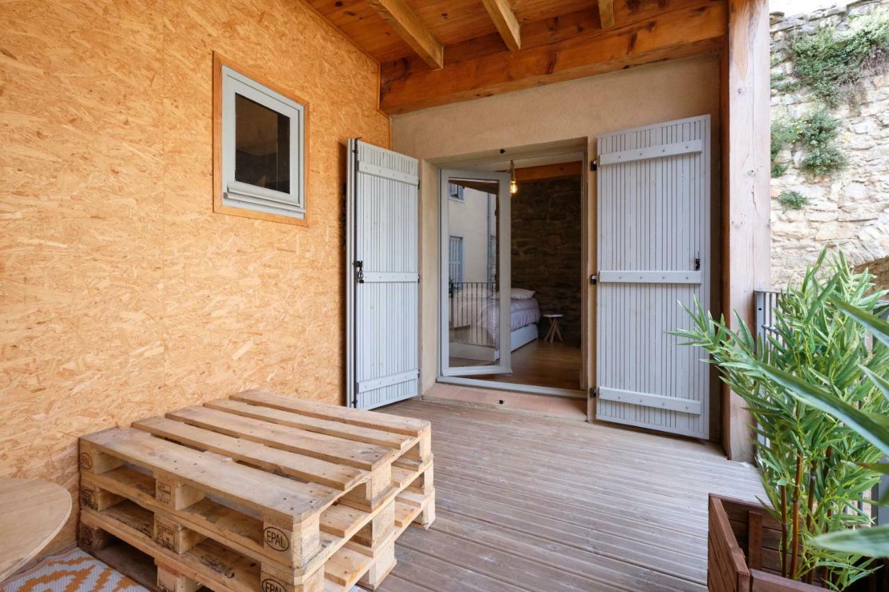 Melina - Appartement Dans Les Remparts De La Bastide Avec Parking Et Terrasse Carcassone Kültér fotó