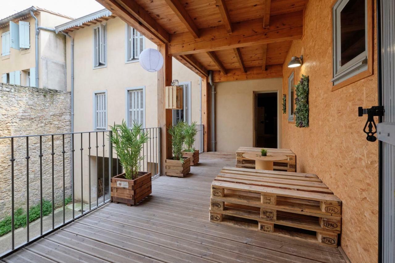 Melina - Appartement Dans Les Remparts De La Bastide Avec Parking Et Terrasse Carcassone Kültér fotó